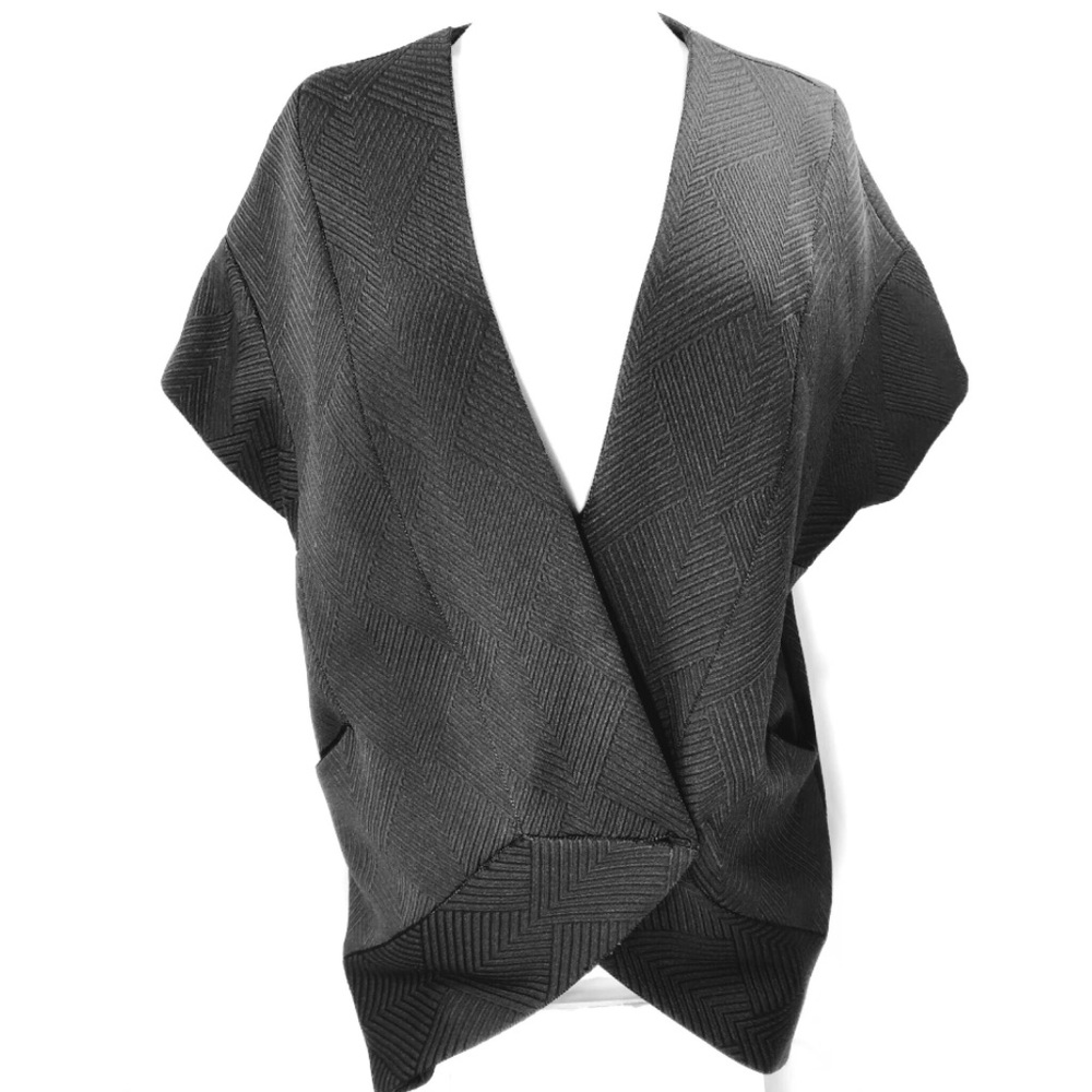 Max Studio By Leon Max Jacqu Dropped Shoulder Coat